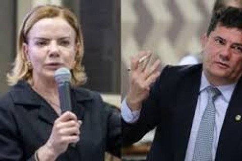 Política - Gleisi chama Moro de “biruta de aeroporto” e “juiz ladrão”; senador rebate