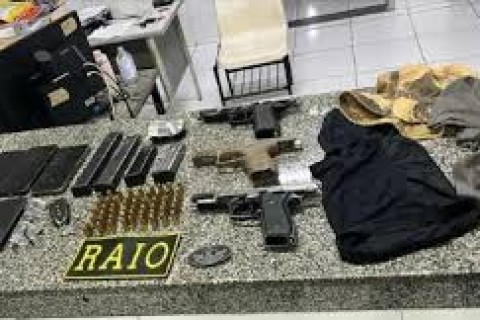 INTERVENÇÃO POLICIAL - Confronto entre criminosos e o CPRaio termina com três mortos e armas apreendidas