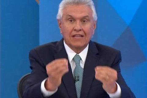 POLITICA - Caiado vira chacota nas redes após sabatina no Jornal Nacional