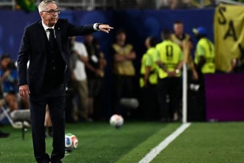 FUTEBOL - Ancelotti confirma retorno de Neymar à Seleção contra a Escócia na Copa