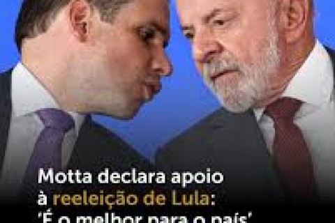 POLITICA - Presidente da Câmara, Hugo Motta declara apoio à reeleição de Lula após Republicanos liberar diretórios estaduais
