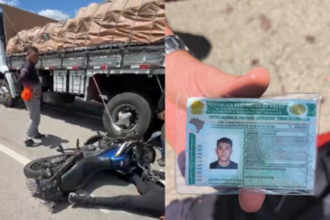 TRAGÉDIA - Quixadaense morre em grave acidente de moto na CE-060; passageira também veio a óbito