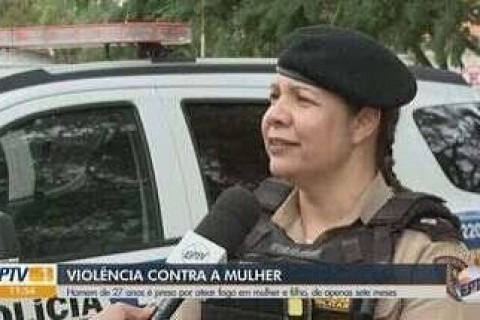 CEARÁ - Homem é preso após incendiar casa e tentar matar companheira e filho no Ceará