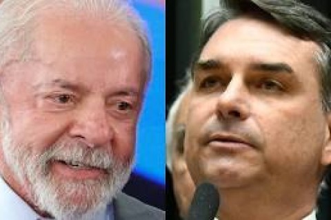 PESQUISA - Eleição acirrada no 2º turno: Flávio Bolsonaro tem 46,4% e Lula 46,2% em nova pesquisa AtlasIntel