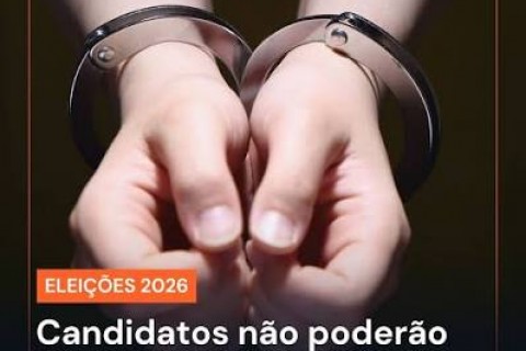 POLITICA - Eleições 2026: candidatos não podem mais ser presos a partir deste sábado