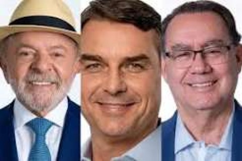 Real Time Big Data - Lula lidera 1º turno com 38%, Flávio tem 30% e Cury chega a 11% das intenções de votos