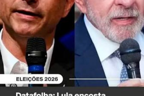 ELEIÇÕES 2026  - A disputa entre Lula e Flávio Bolsonaro em SP, segundo novo Datafolha