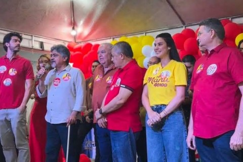 Eleições 2026 - Manu Pimenta participa da inauguração do comitê de Lula em Quixadá e de ato junto a lideranças e à população